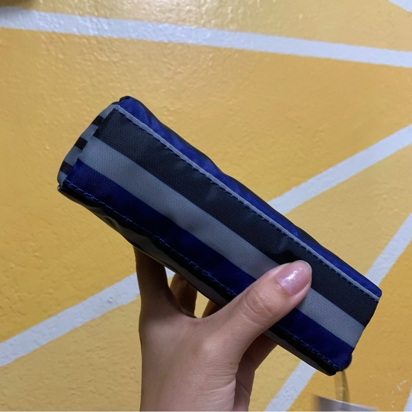 NWT Kipling Striped Cosmetic Toiletry Bag - Picture 5 of 9